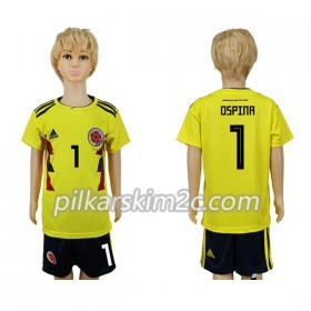 Koszulka Kolumbia Ospina 1 Dziecięca Główna Mistrzostwa Świata 2018 - Koszulki Piłkarskie